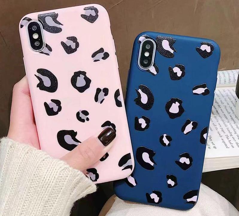 Leopard Print Phone Case For iPhone XS Max XR X 7 6 6s 8 Plus