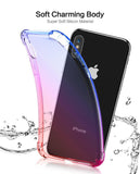 Two Color Gradient TPU Silicone Case For iPhone X 10 8 8 Plus 6 6S 7 PlusCases - Kalsord