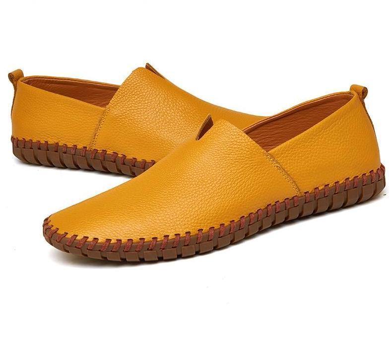 Men's Italian Style Genuine Leather Slip On Shoe | Loafer – Kalsord