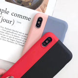 Two Colored Silicone Phone Case For iPhone XR XS Max 6 6S 7 8 Plus Xcases - Kalsord