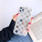 TPU Silicone Polka | Hearts | Love Case For iPhone 7 8 Plus XS Max XR XS 6 6S Plus  11 11 pro 11 pro Maxcases - Kalsord